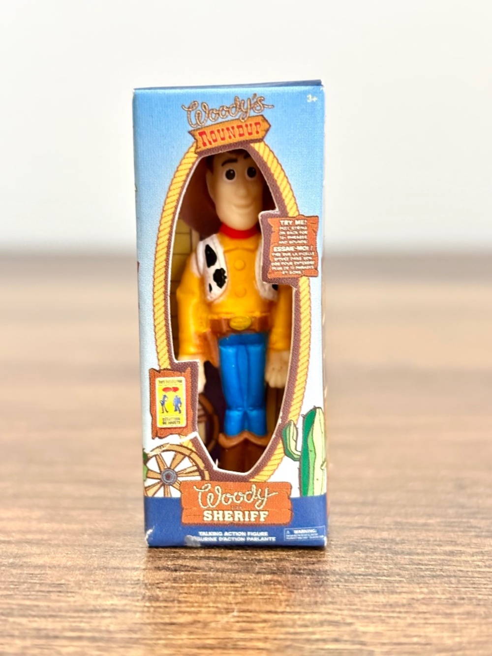 Mini Brands Disney Toy Story Roundup Woody Sheriff Doll Collectible Toy Zuru